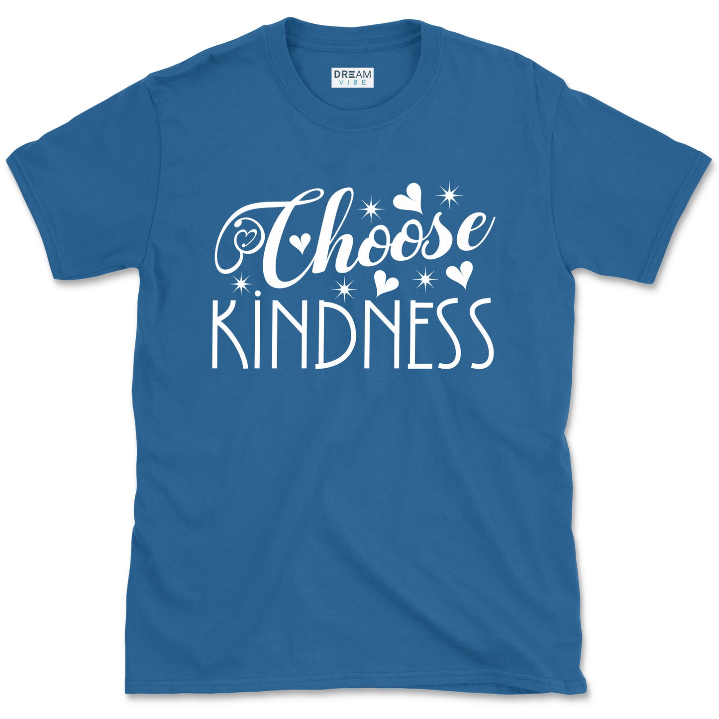 Choose Kindness Inspirational T-Shirt Design With Hearts