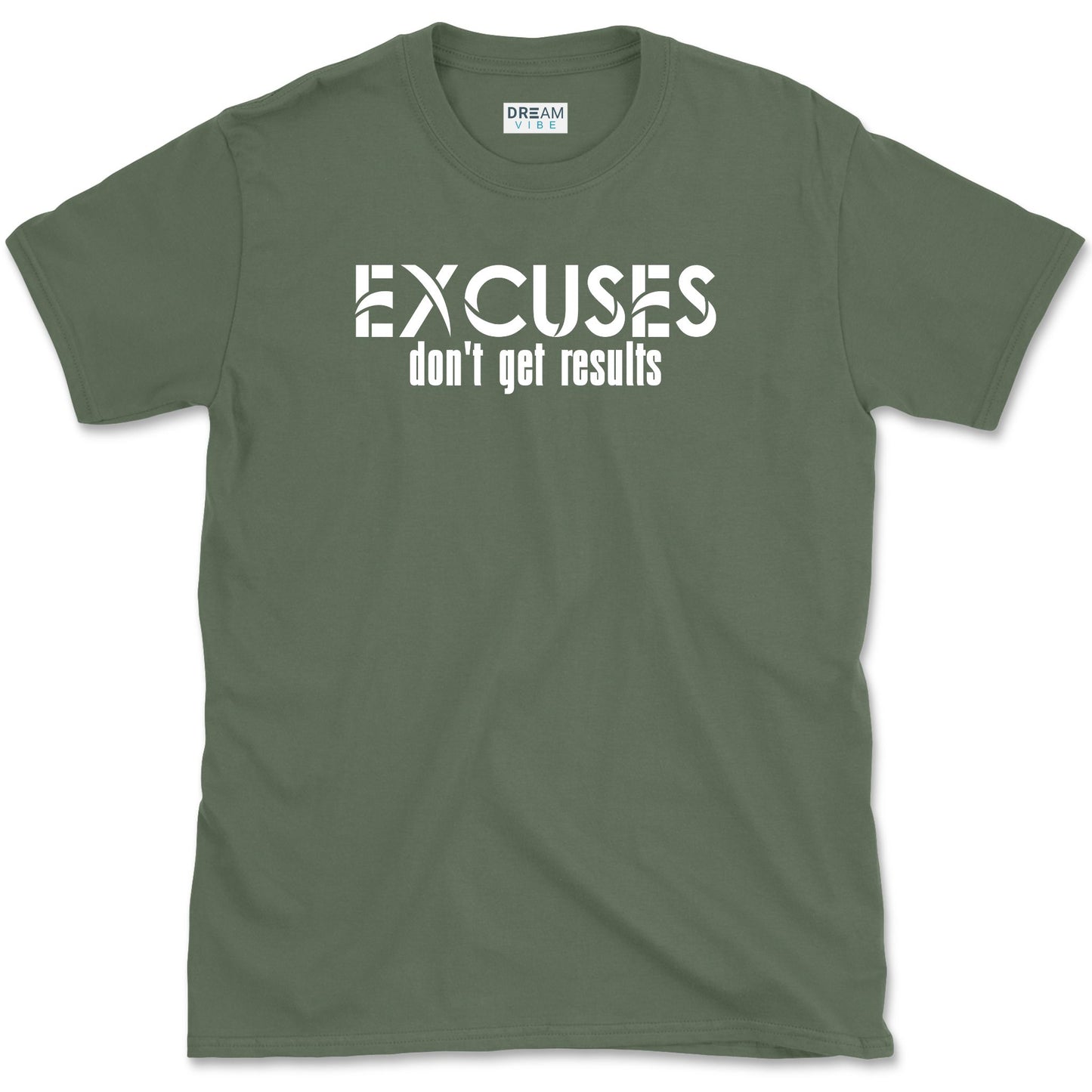 Excuses Don't Get Results Motivational T-Shirt