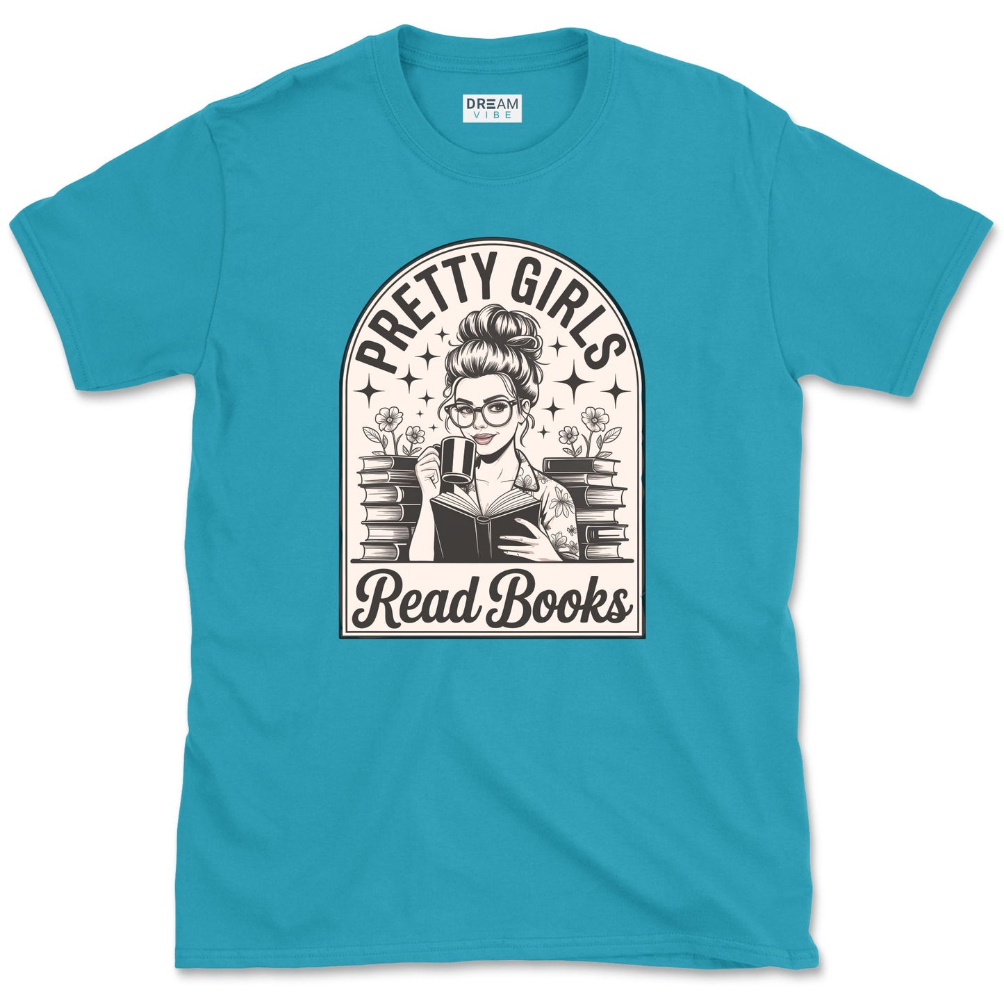 Pretty Girls Read Books T-Shirt