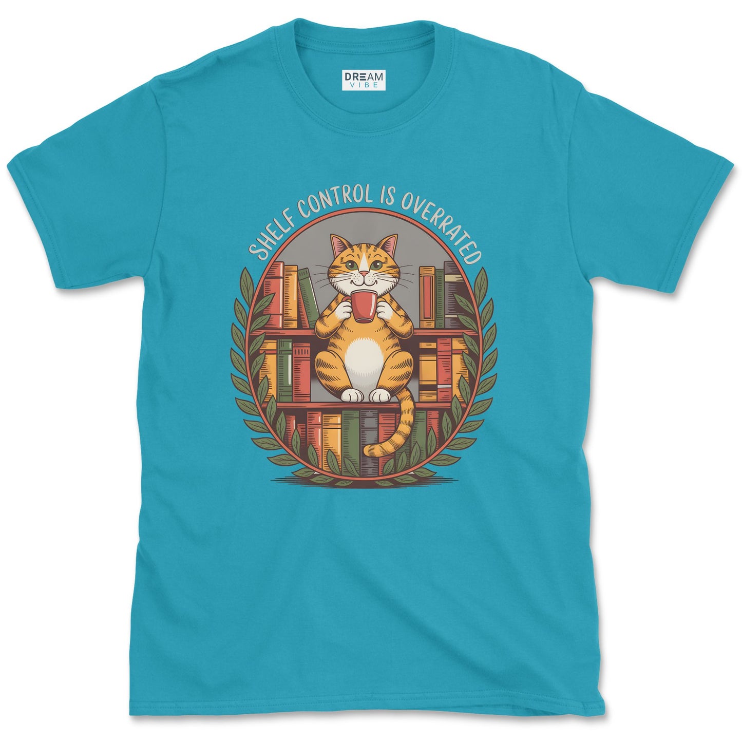 Shelf Control Is Overrated Book Lover T-Shirt