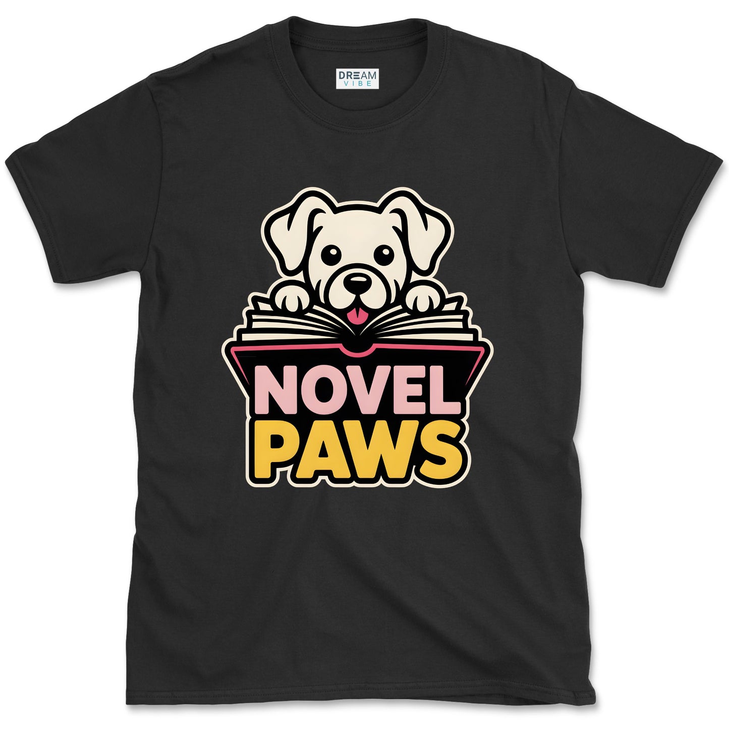 Novel Paws Book Lover T-Shirt