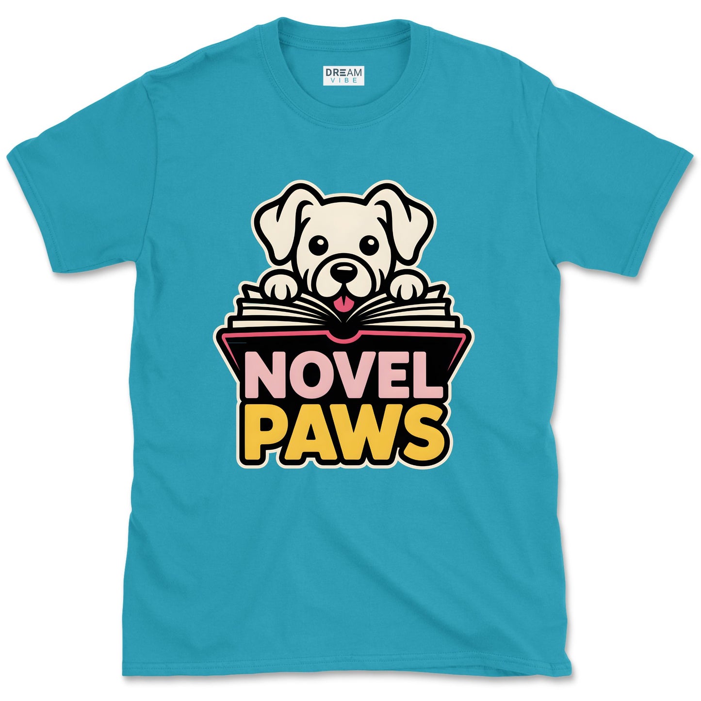 Novel Paws Book Lover T-Shirt