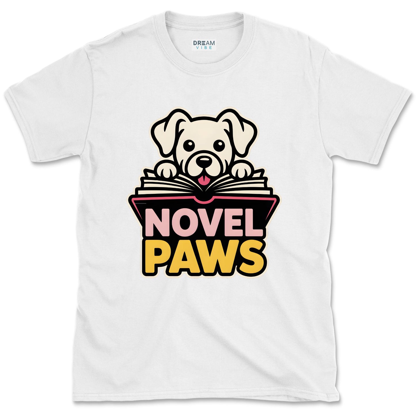 Novel Paws Book Lover T-Shirt