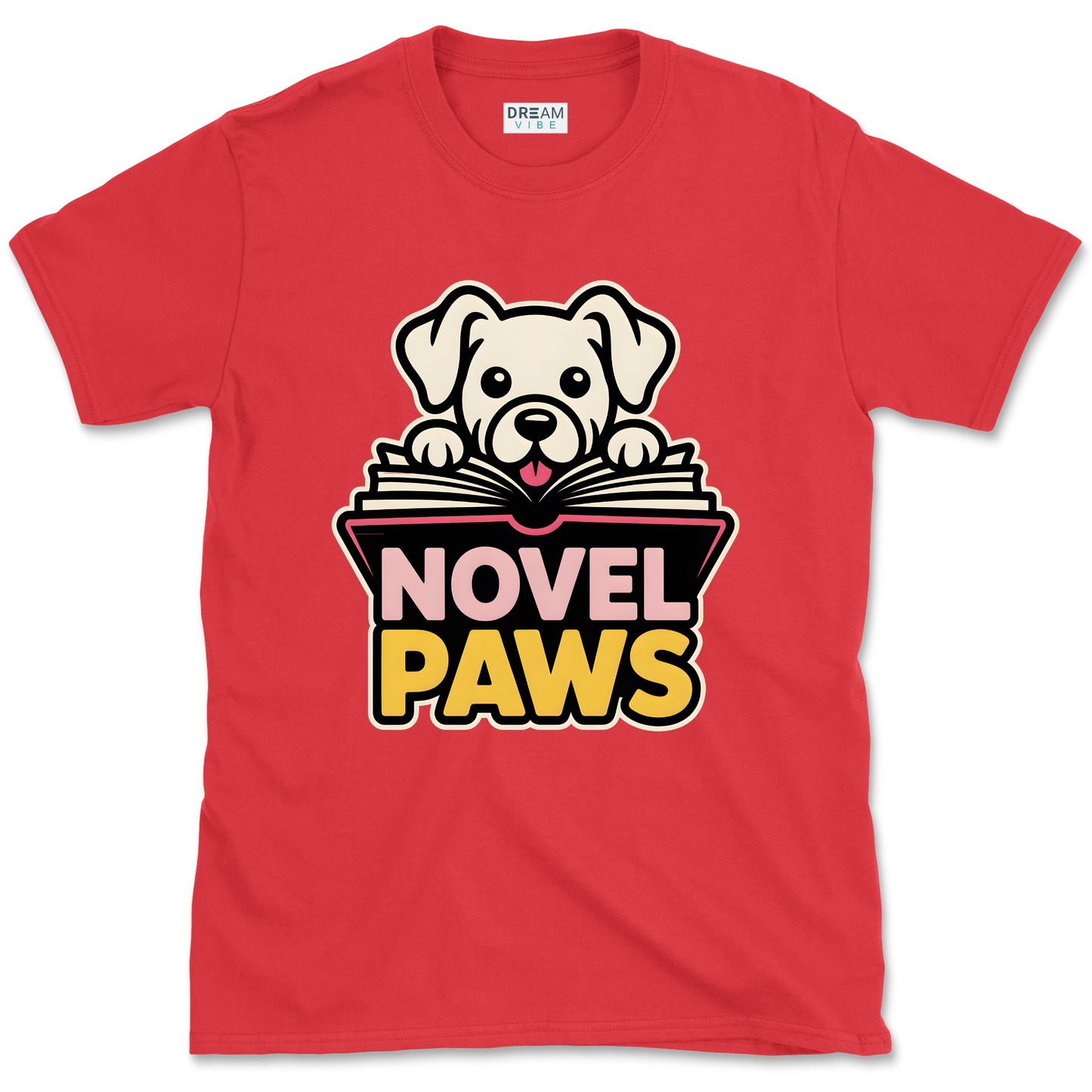 Novel Paws Book Lover T-Shirt