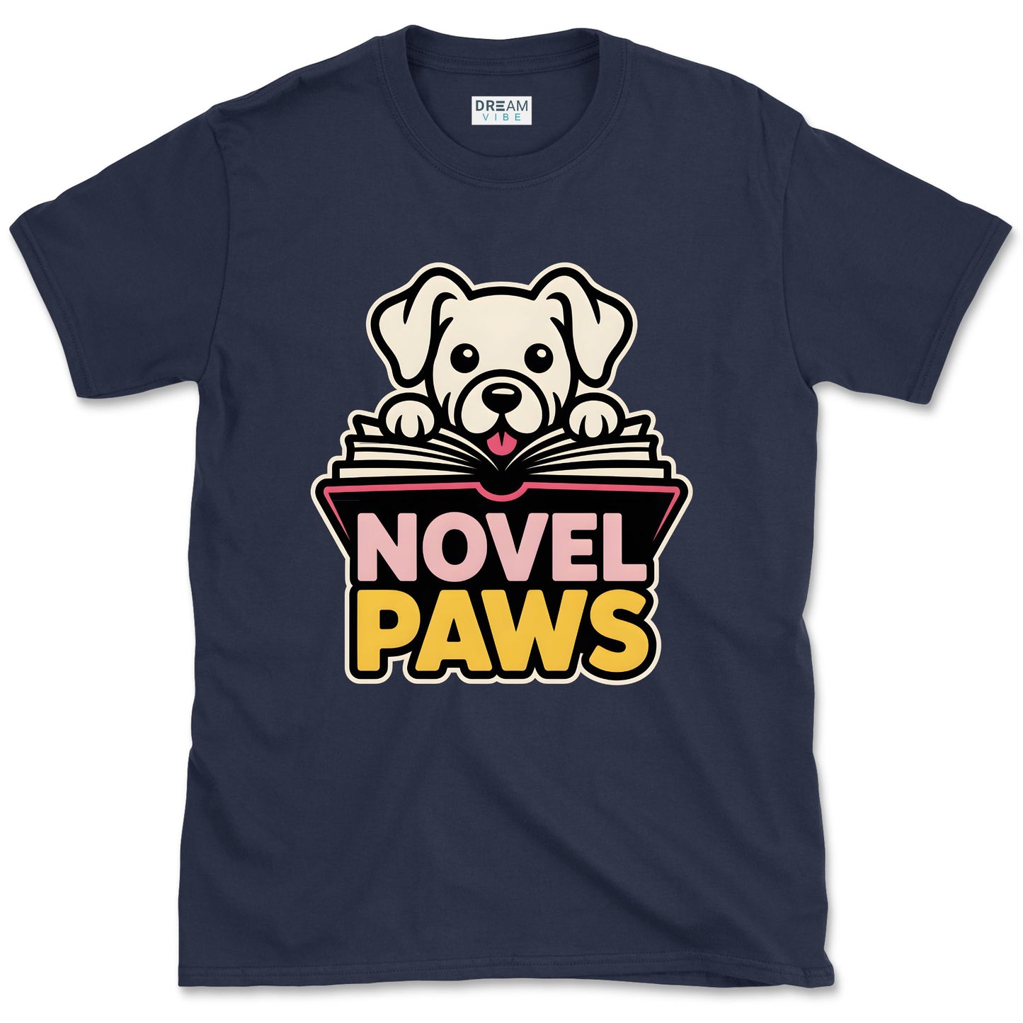 Novel Paws Book Lover T-Shirt