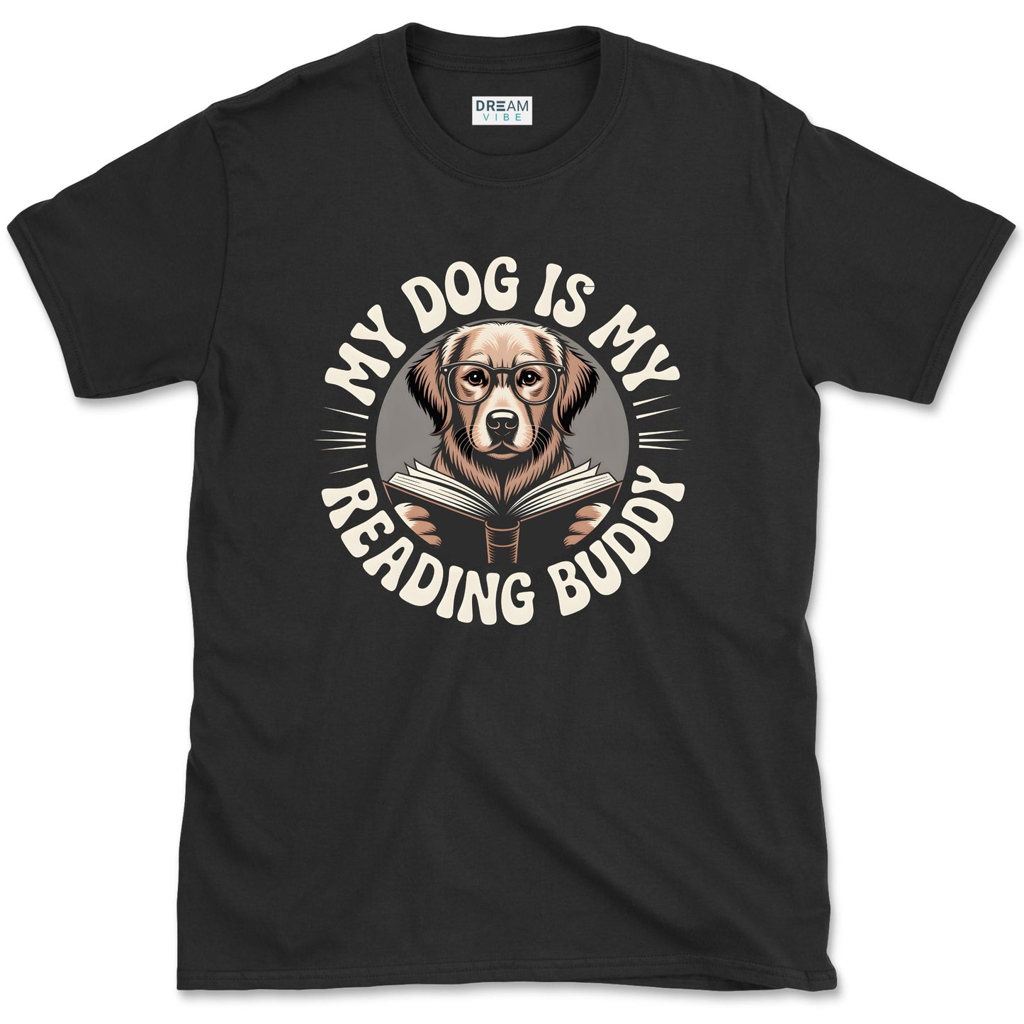 My Dog is My Reading Buddy Book Lover T-Shirt