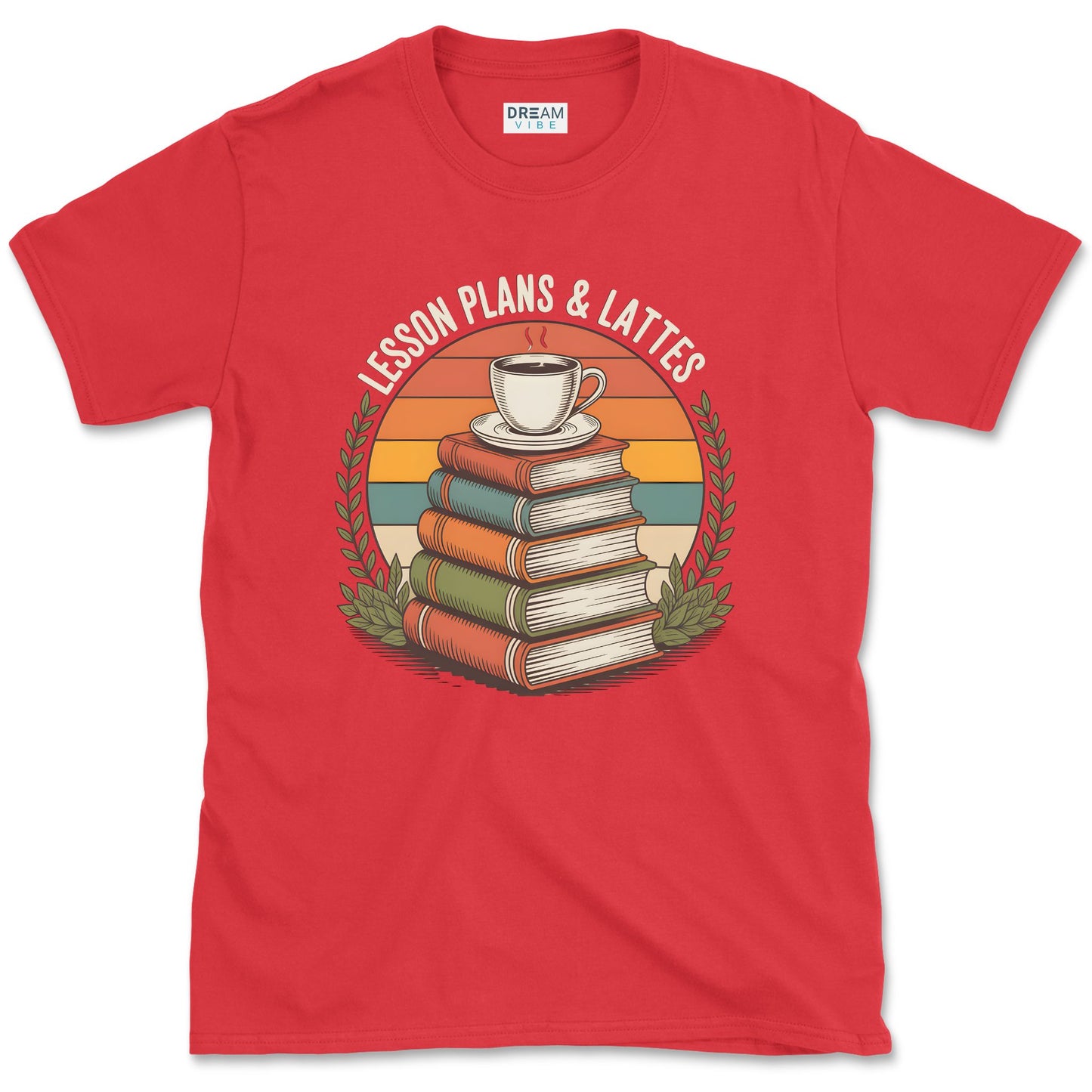 Lesson Plans & Lattes Teacher T-Shirt