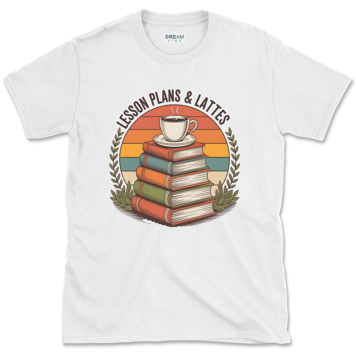 Lesson Plans & Lattes Teacher T-Shirt
