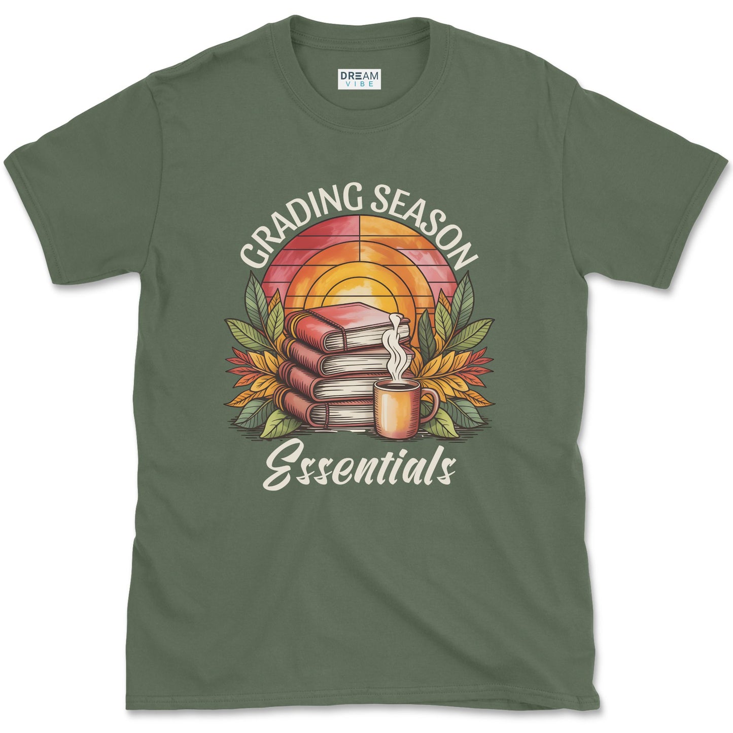 Grading Season Essentials Teacher T-Shirt