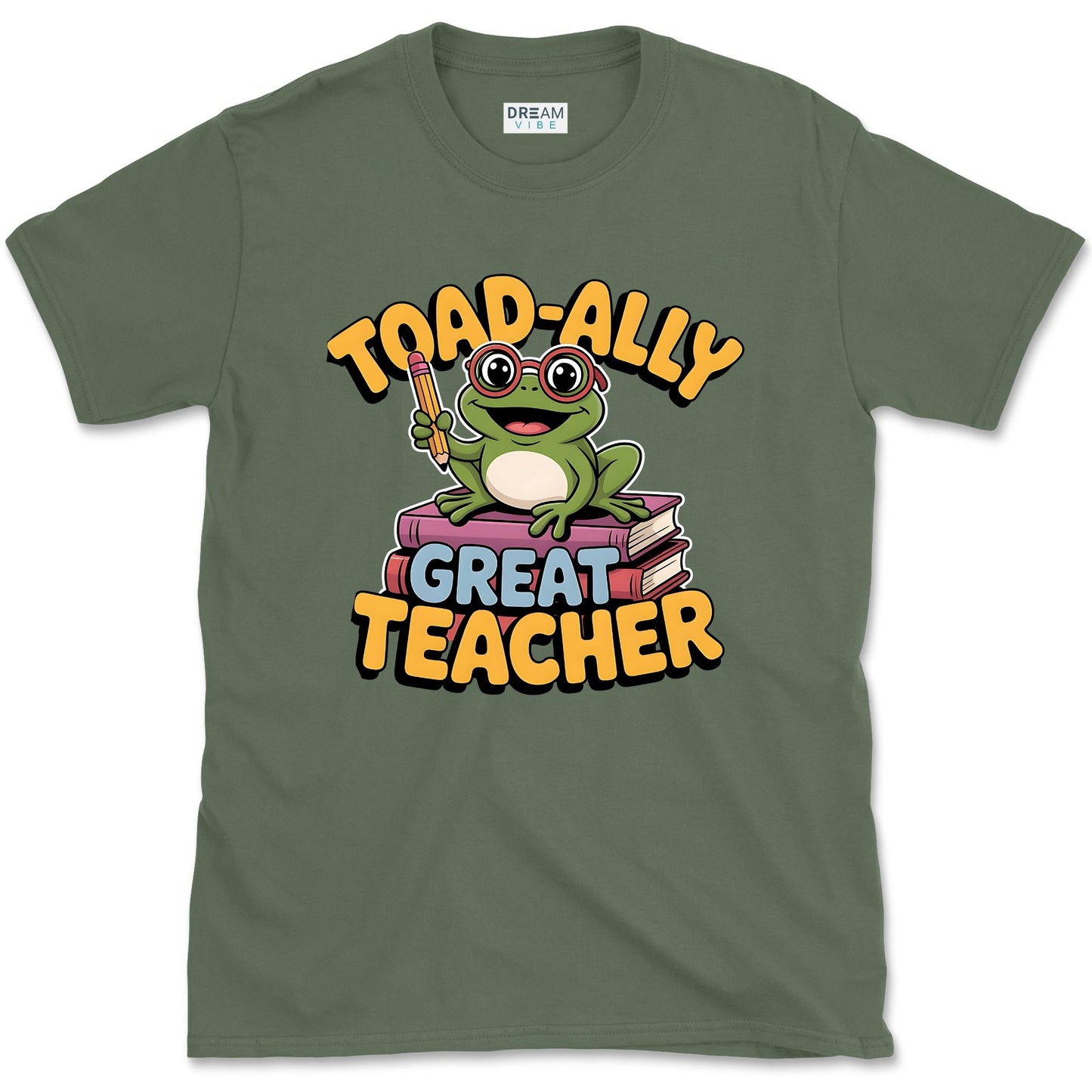 Toad-ally Great Teacher T-Shirt