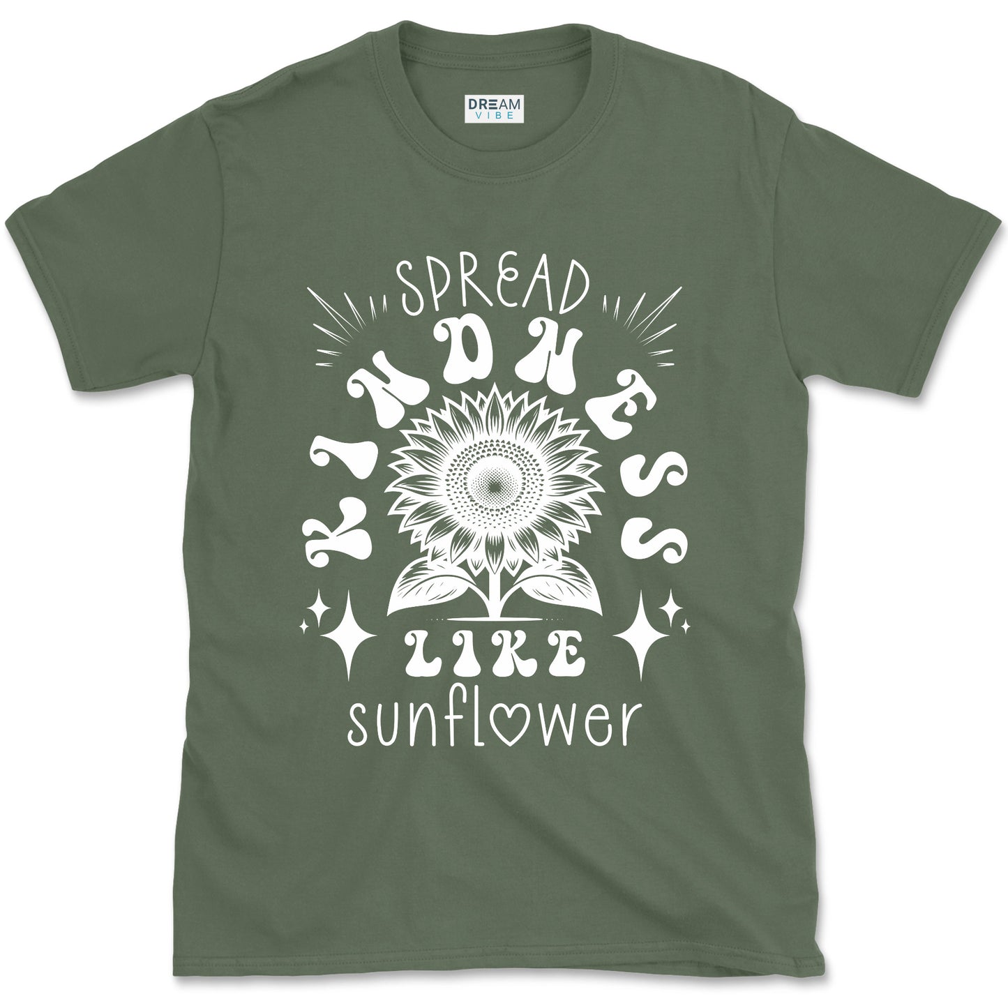 Spread Kindness Like Sunflower Inspirational T-Shirt