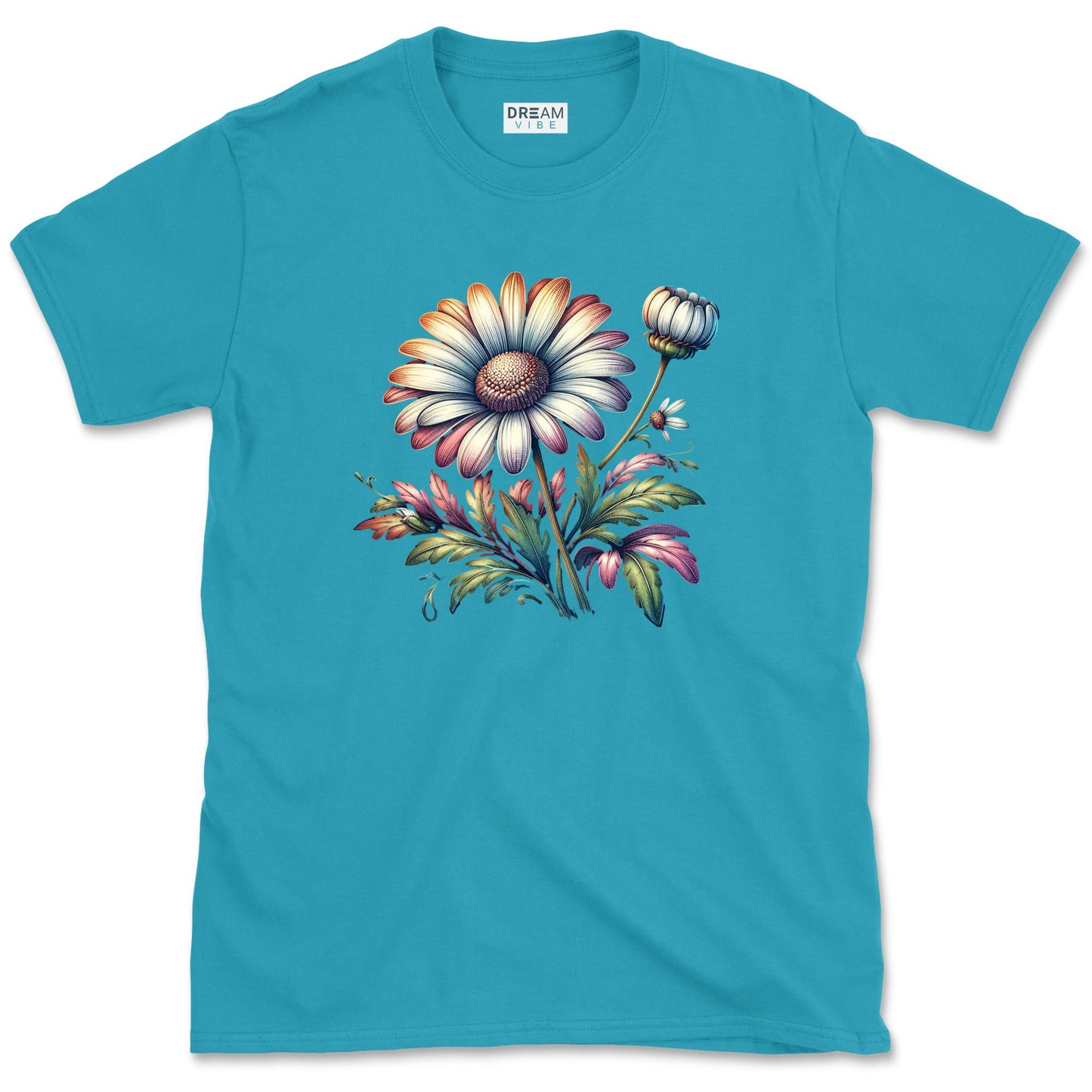 Daisy Floral Retro Aesthetic T-Shirt