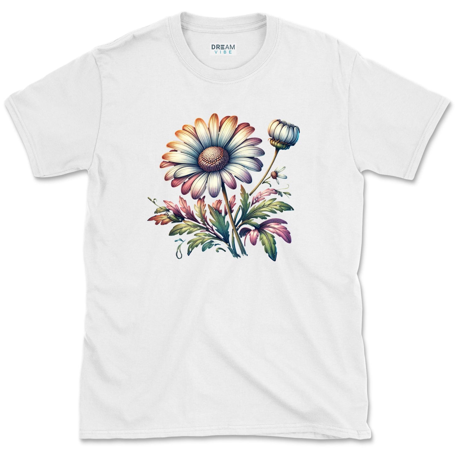 Daisy Floral Retro Aesthetic T-Shirt