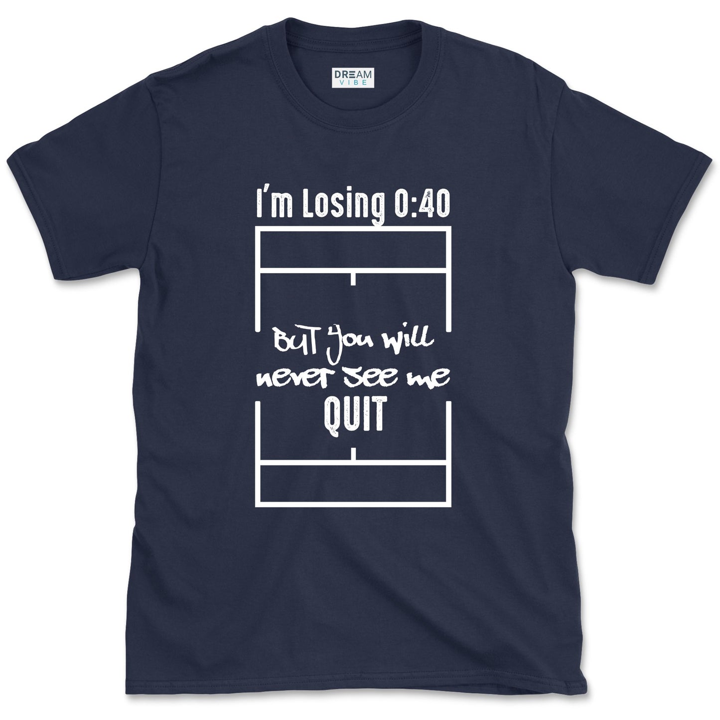 I'm Losing 0:40 But You Will Never See Me Quit Motivational T-Shirt