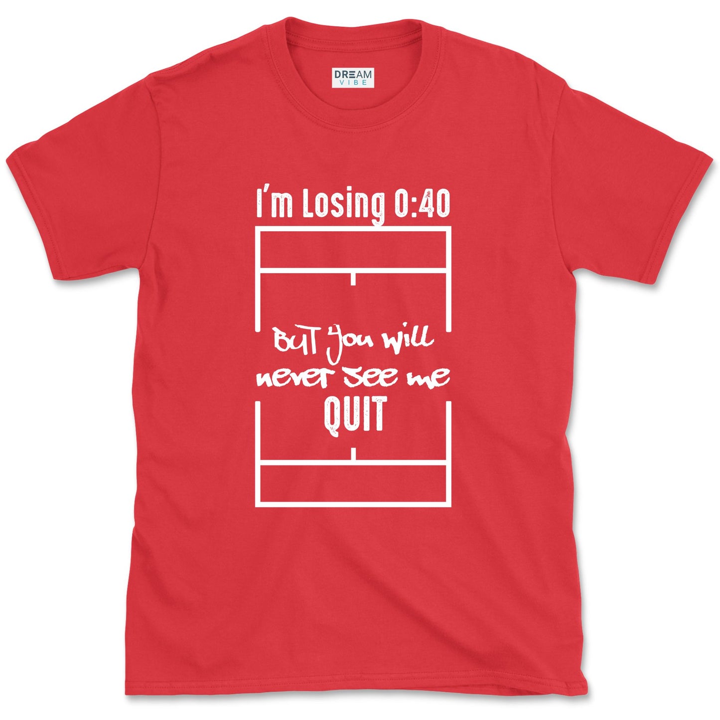 I'm Losing 0:40 But You Will Never See Me Quit Motivational T-Shirt