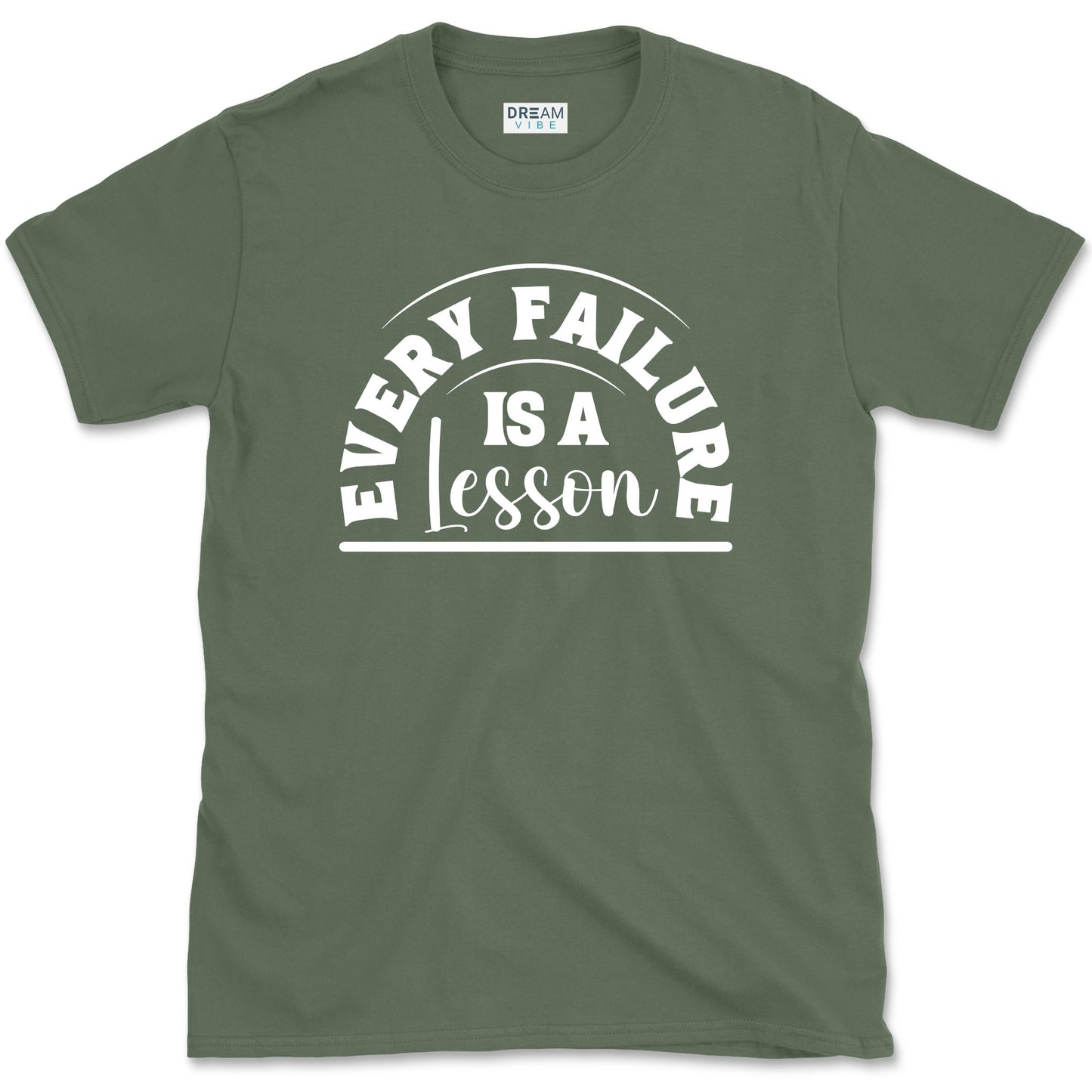 Every Failure Is A Lesson Motivational T-Shirt