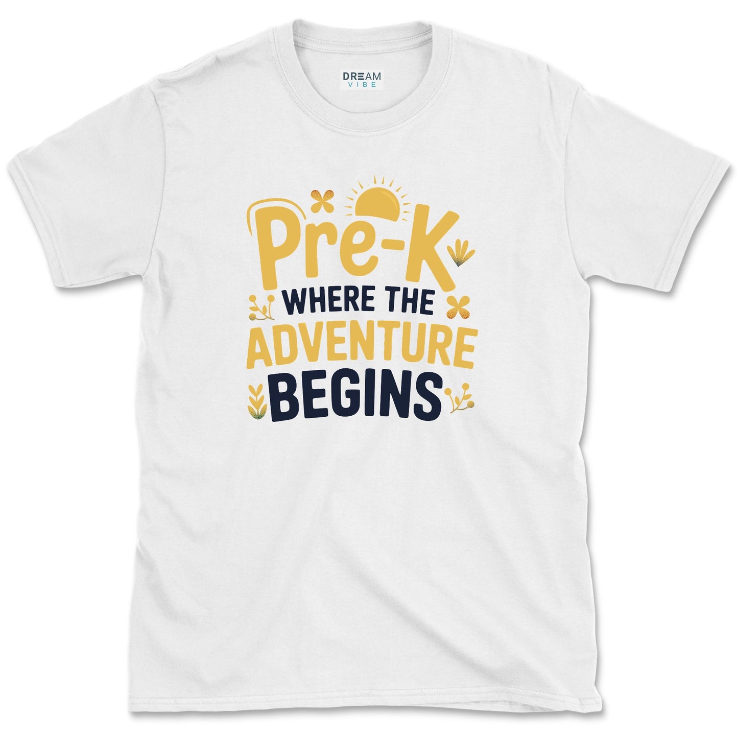Pre-K Where The Adventure Begins Teacher T-Shirt