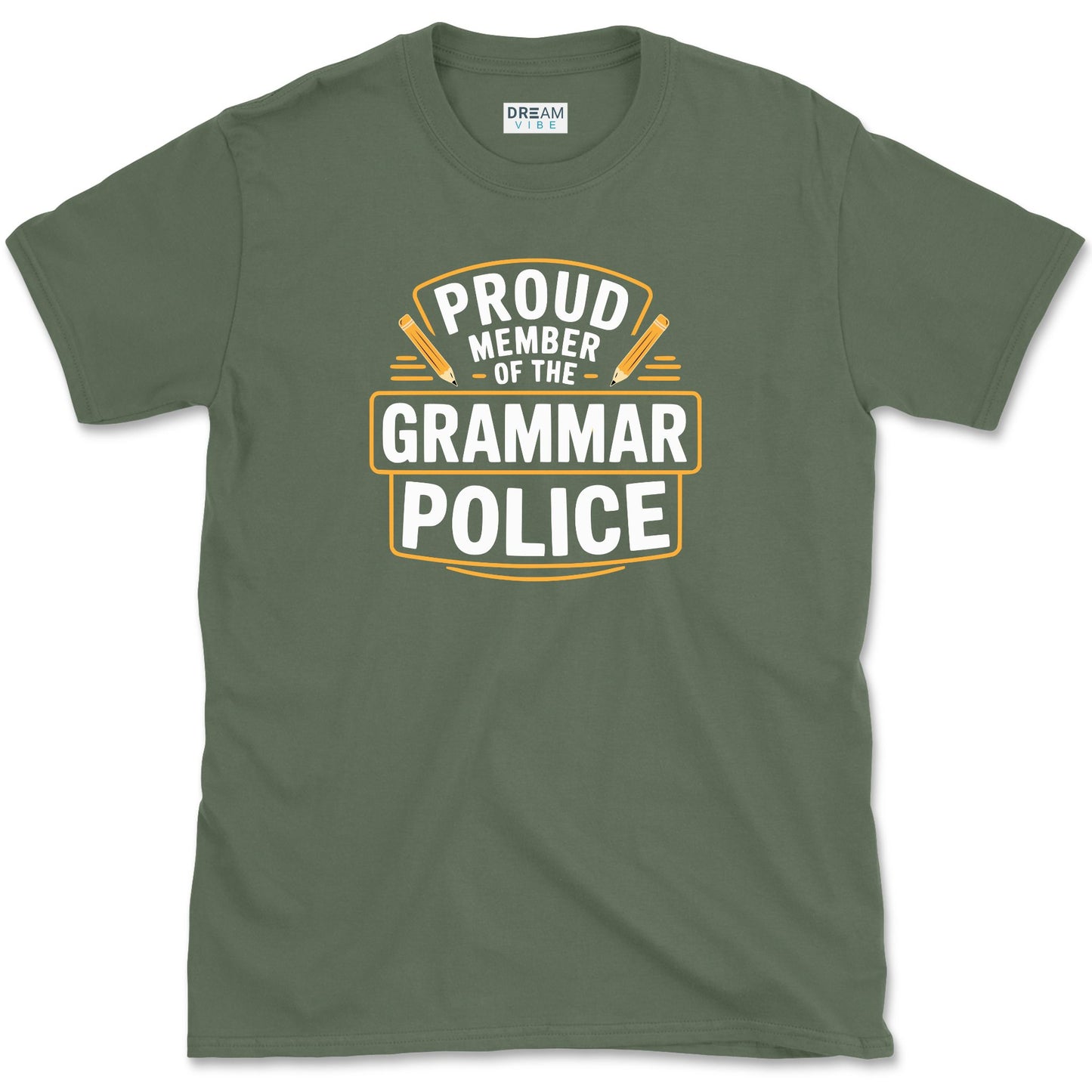Proud Member Of The Grammar Police Teacher T-Shirt