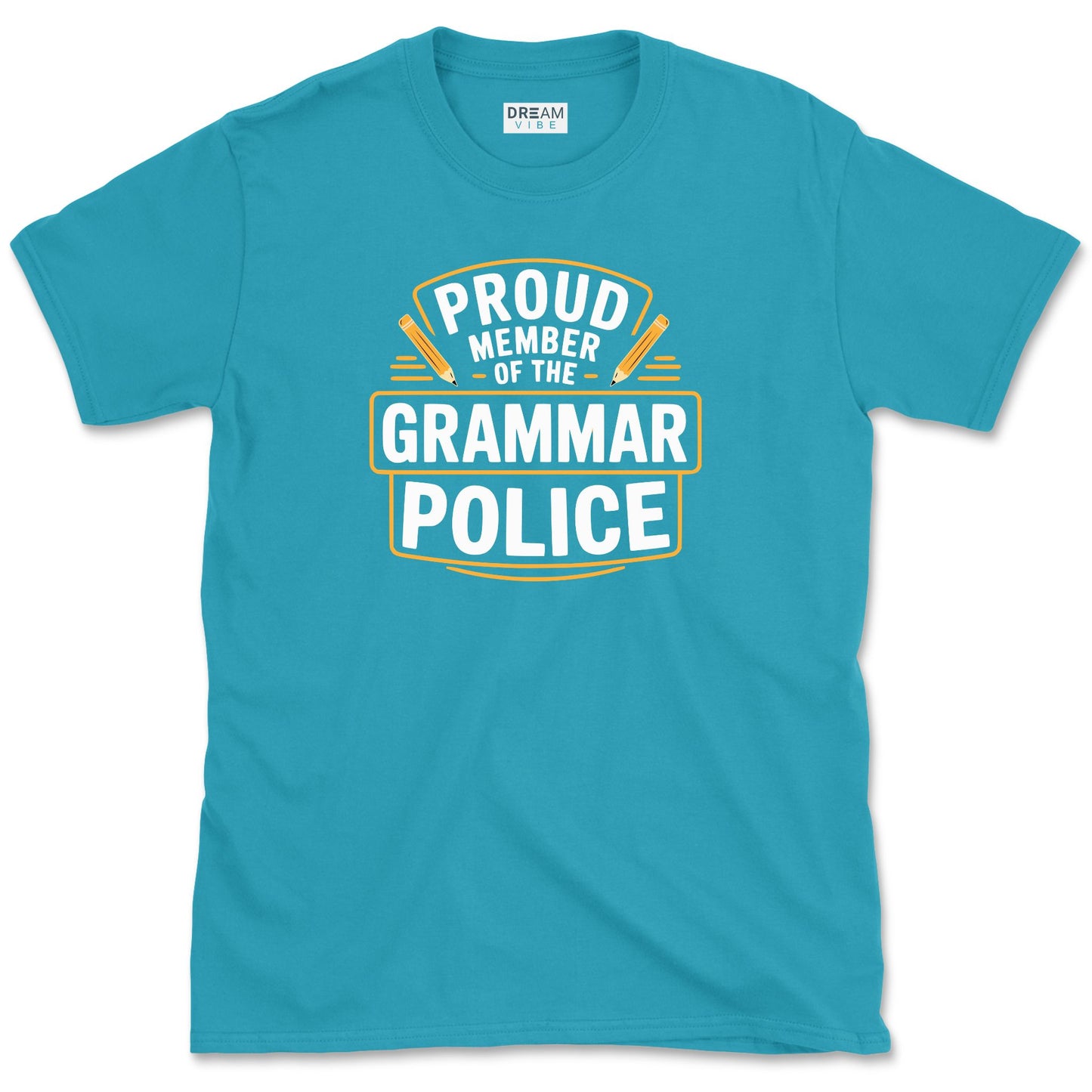 Proud Member Of The Grammar Police Teacher T-Shirt