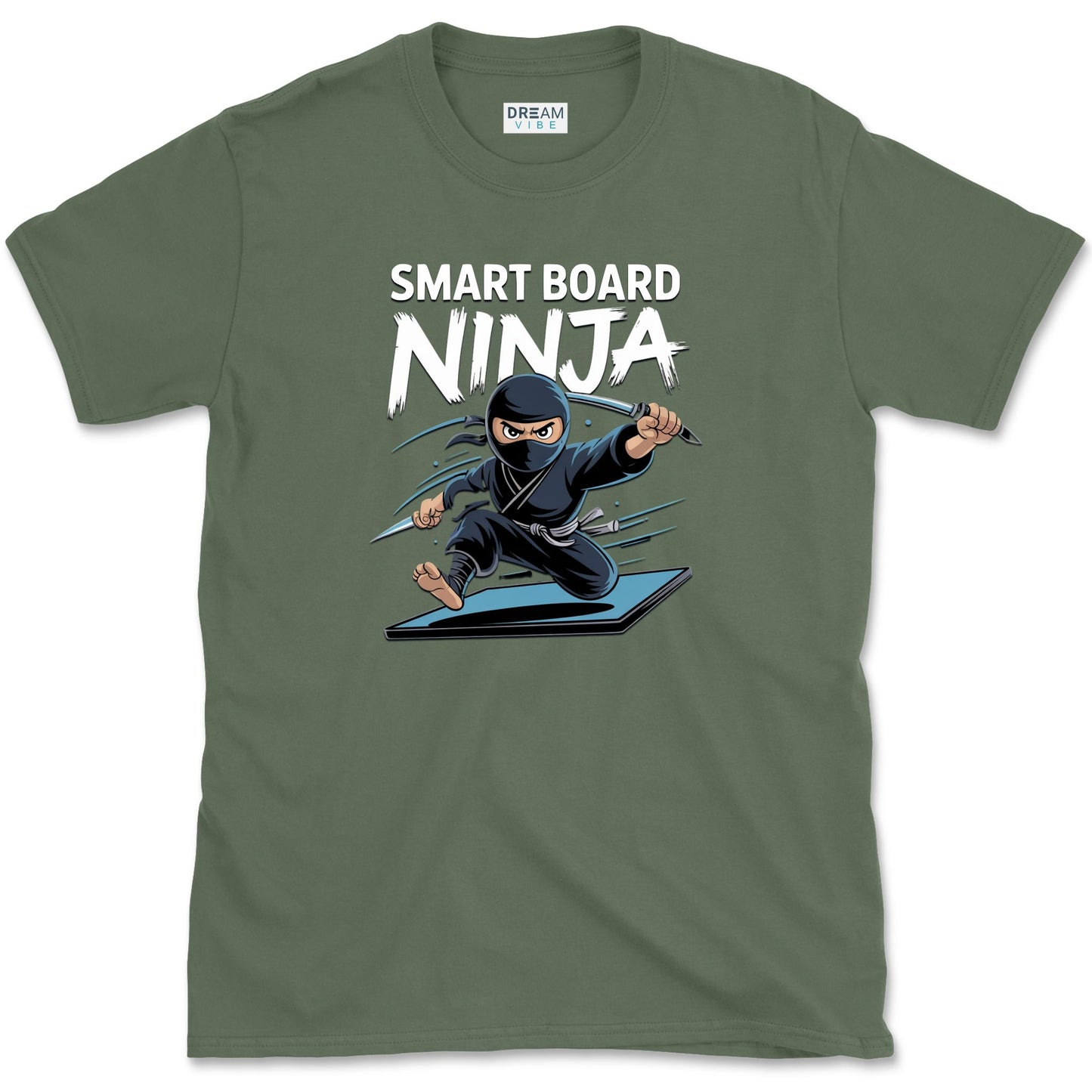 Smart Board Ninja Teacher T-Shirt