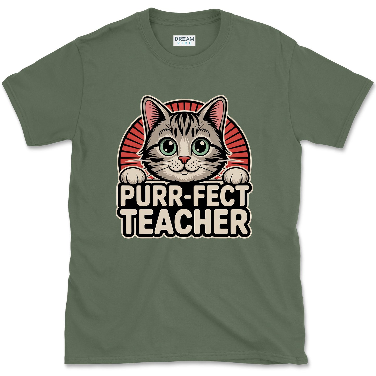 Purr-fect Teacher T-Shirt