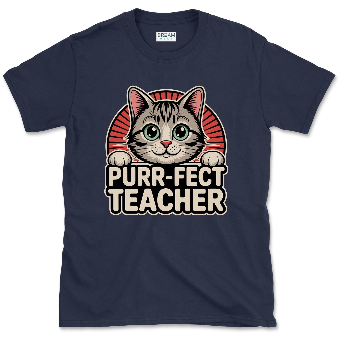 Purr-fect Teacher T-Shirt