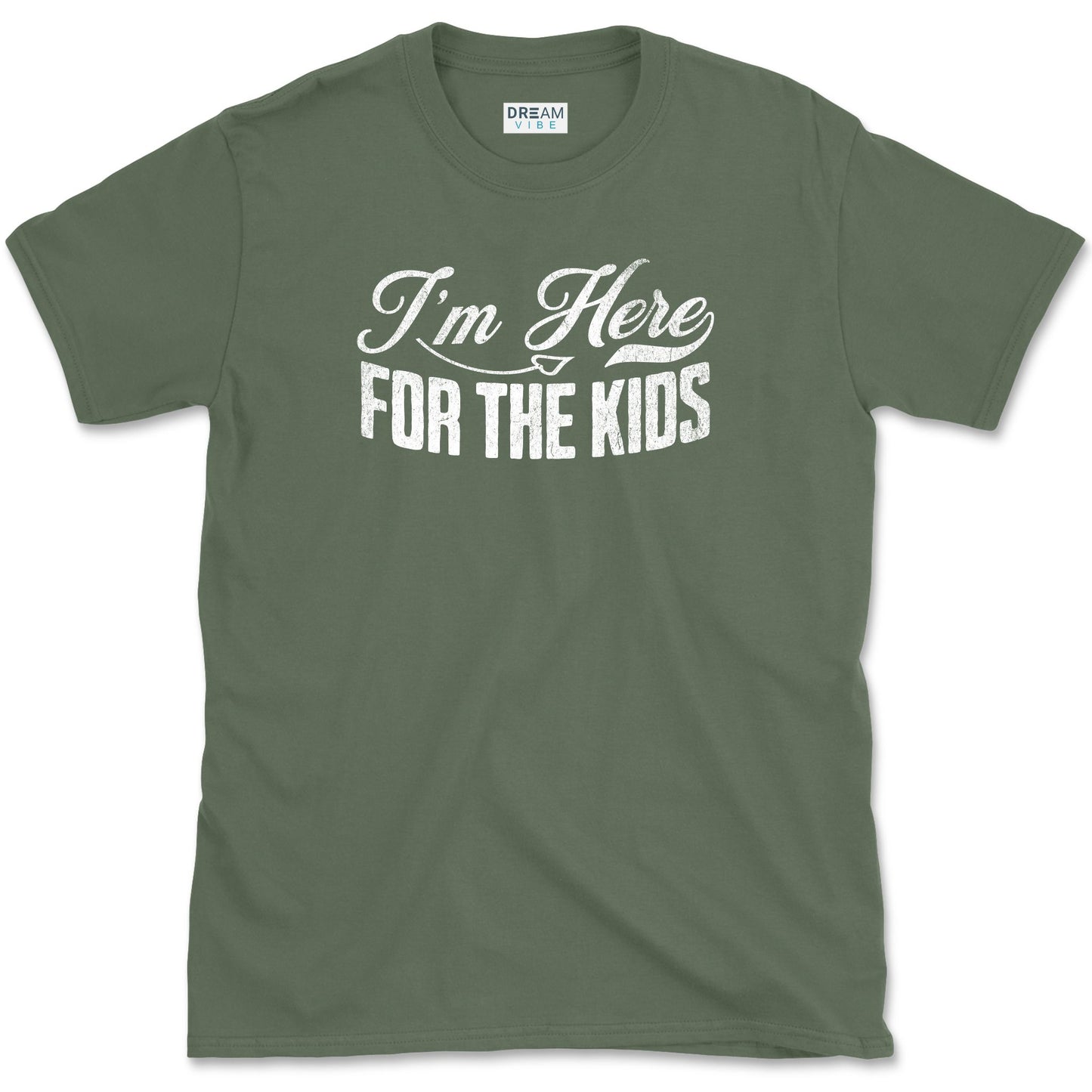 I'm Here For The Kids Teacher Design T-Shirt