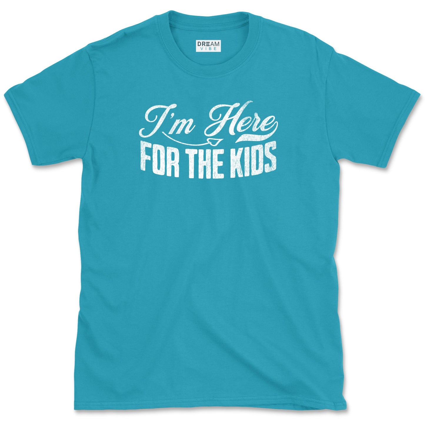 I'm Here For The Kids Teacher Design T-Shirt
