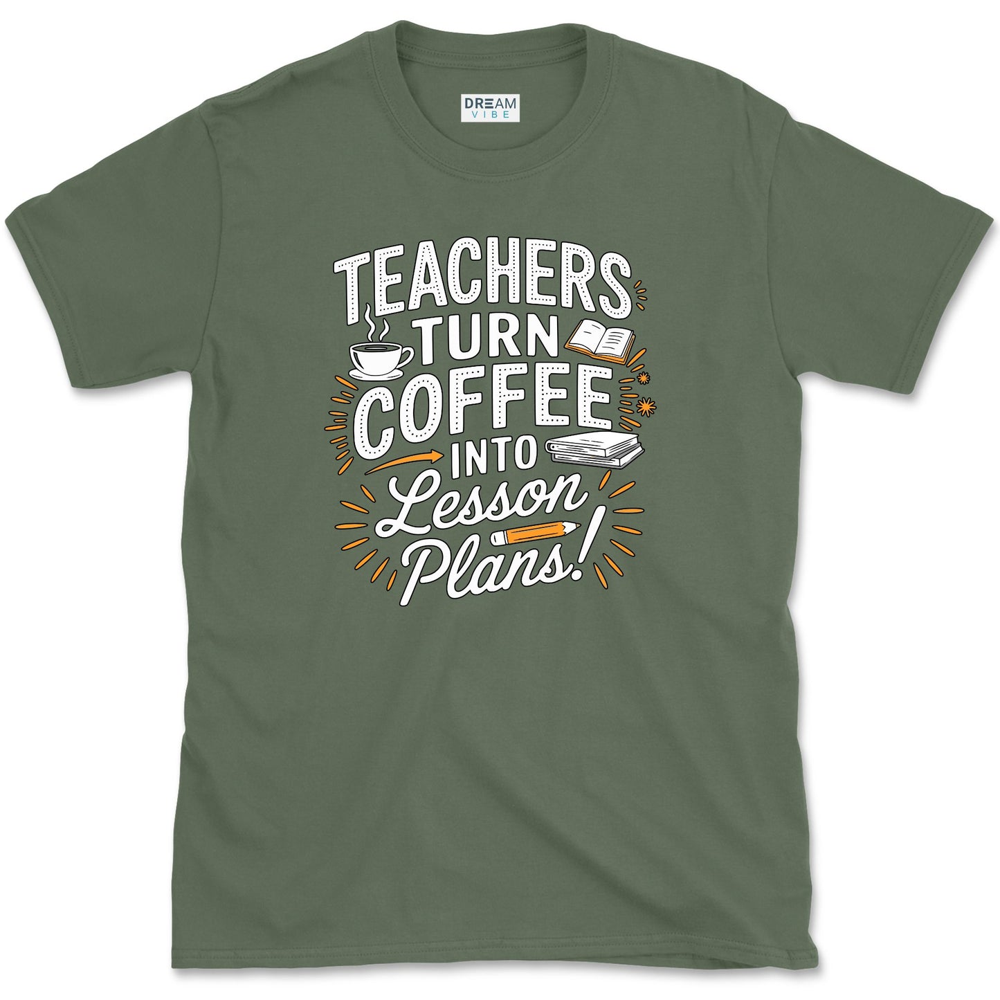 Teachers Turn Coffee Into Lesson Plans T-Shirt