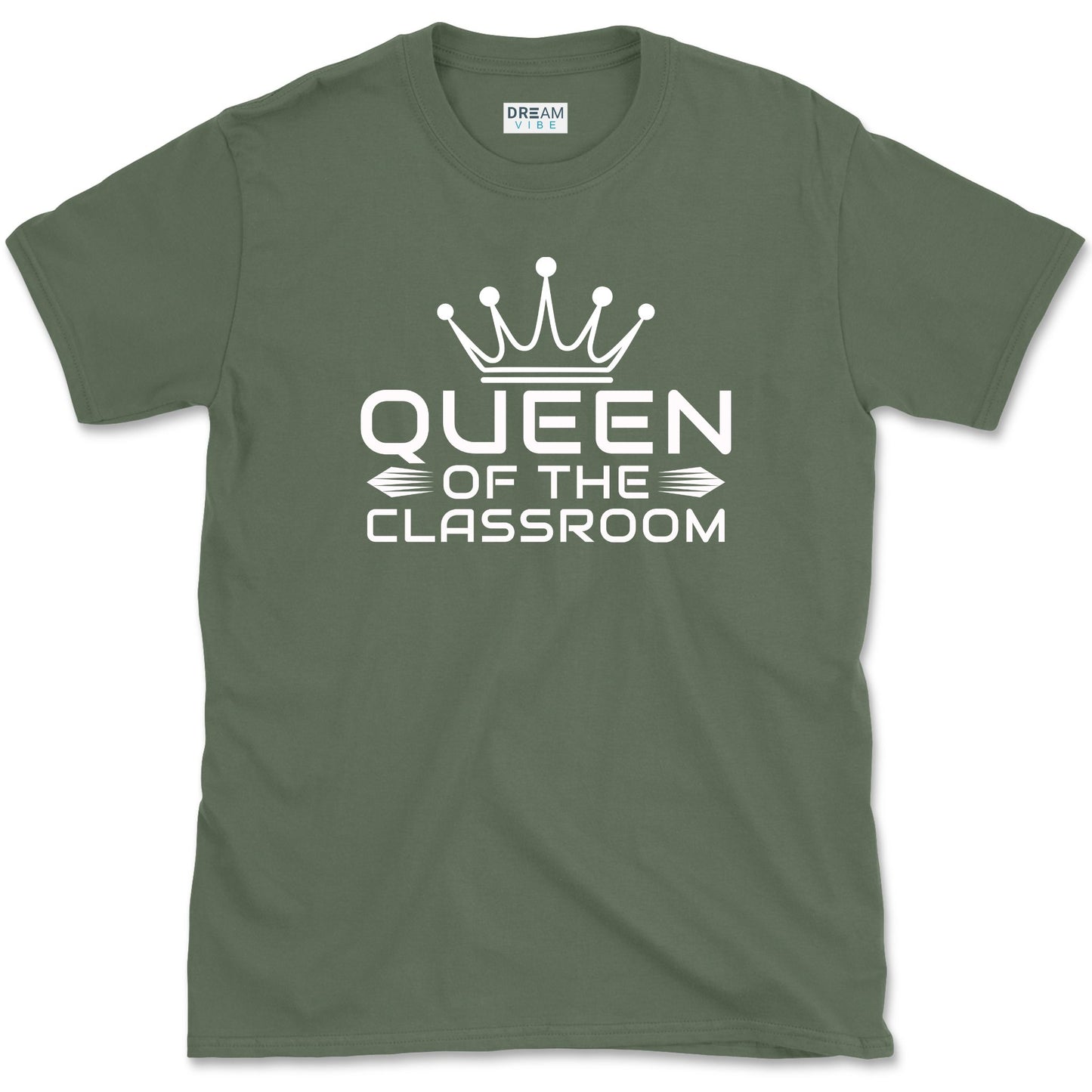 Queen Of The Classroom Teacher T-Shirt