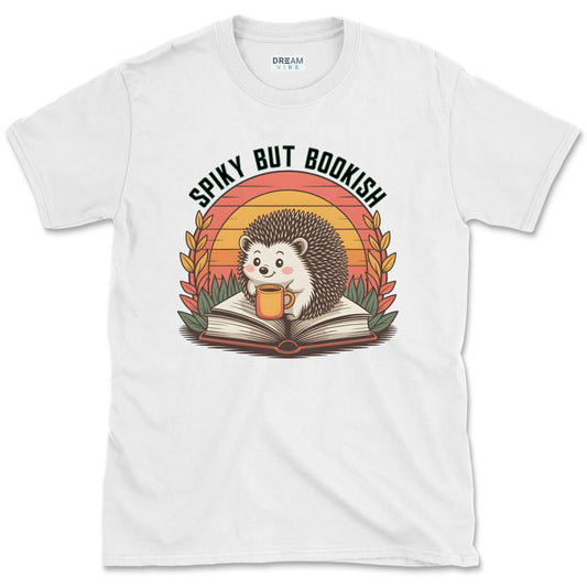 Spiky But Bookish Book Lover T-Shirt