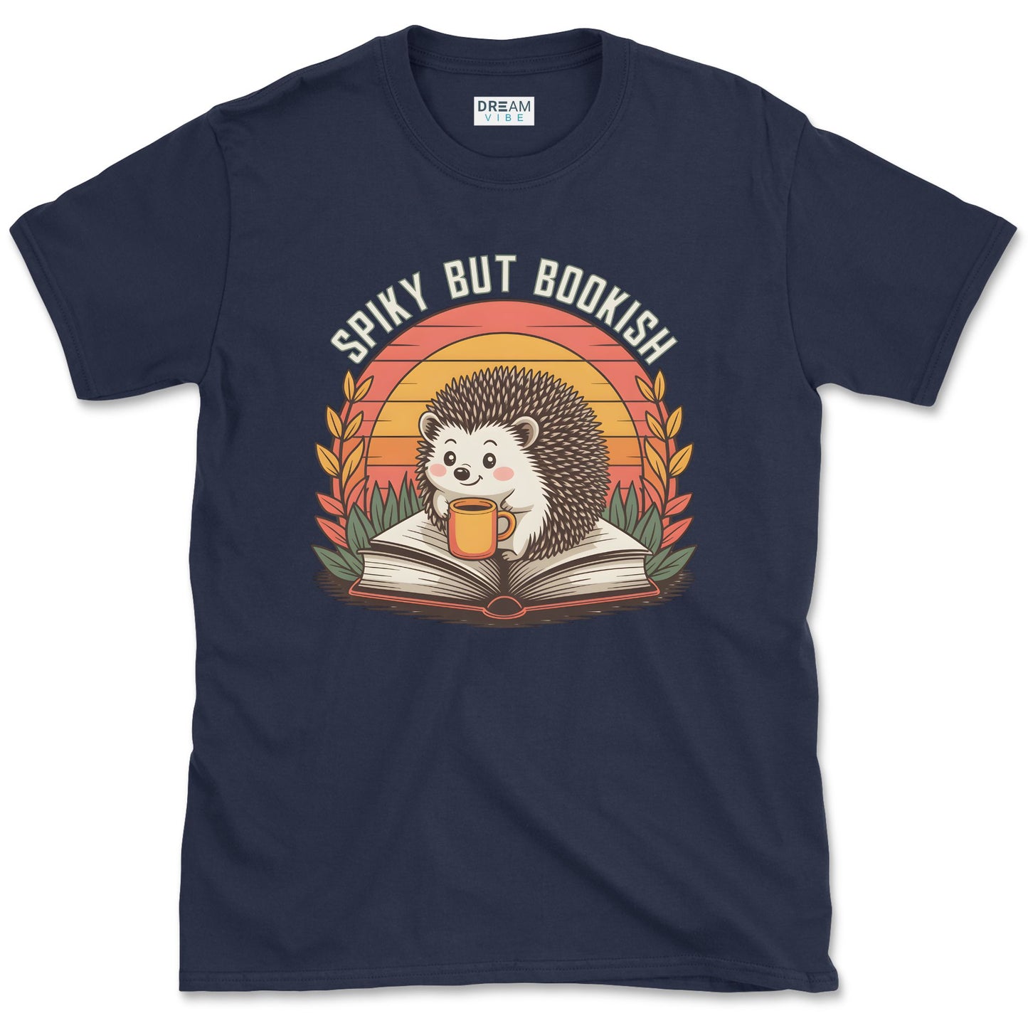 Spiky But Bookish Book Lover T-Shirt