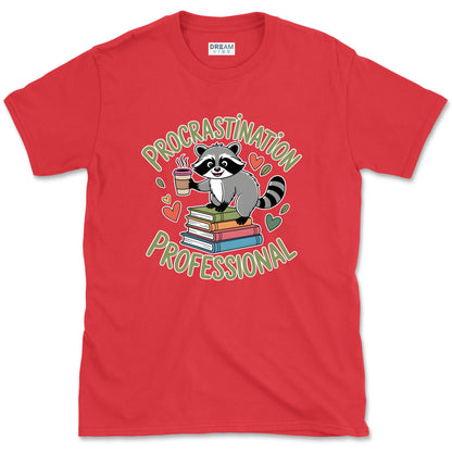 Procrastination Professional Reading Lover T-Shirt