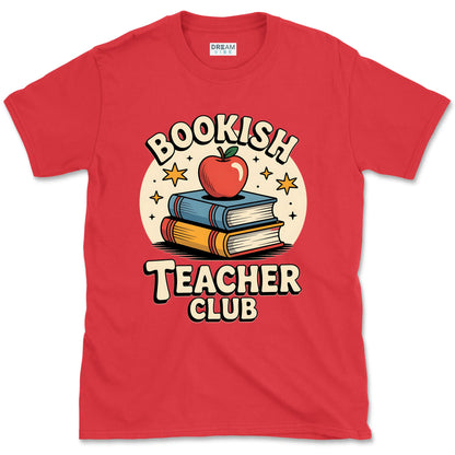 Bookish Teacher Club Book Lover T-Shirt