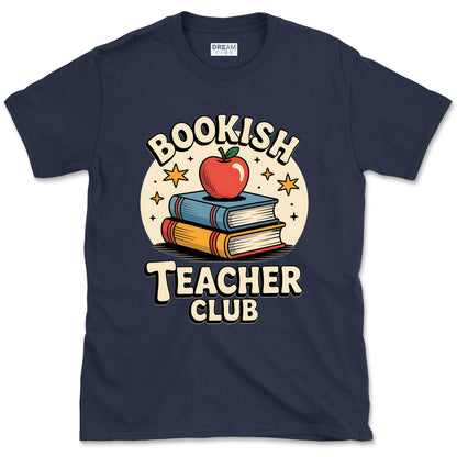 Bookish Teacher Club Book Lover T-Shirt