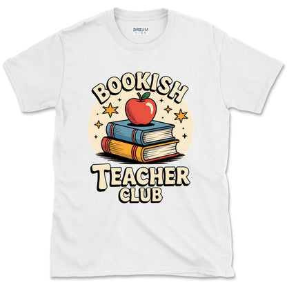 Bookish Teacher Club Book Lover T-Shirt