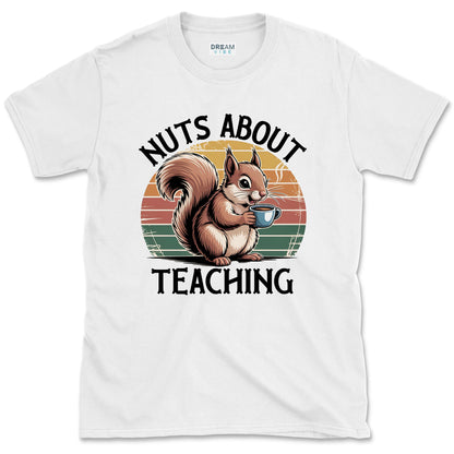 Nuts About Teaching Funny Teacher T-Shirt