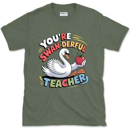 You’re Swan-Derful Teacher T-Shirt