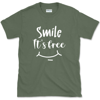 Smile It's Free T-Shirt