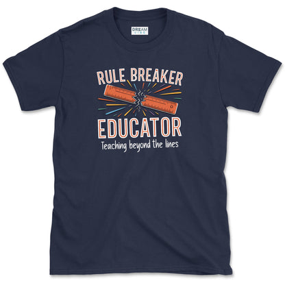Teaching Beyond The Lines Teacher T-Shirt