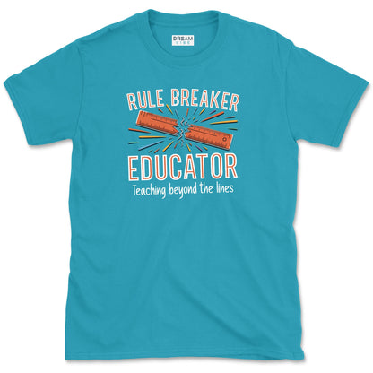 Teaching Beyond The Lines Teacher T-Shirt
