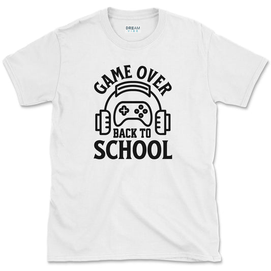 Game Over Back To School Teacher T-Shirt