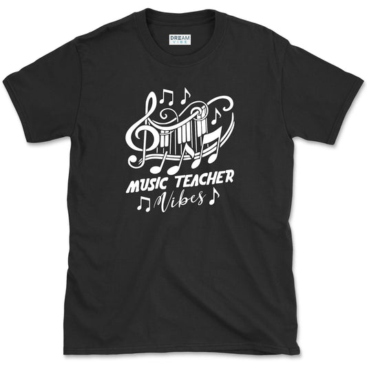 Music Teacher Vibes T-Shirt
