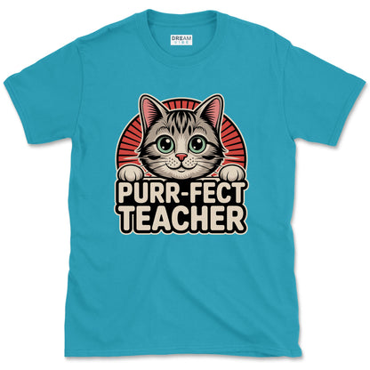 Purr-fect Teacher T-Shirt
