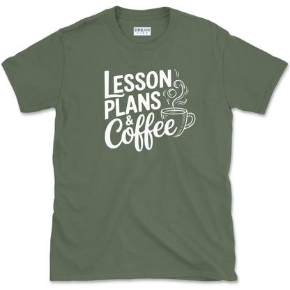 Lesson Plans & Coffee Teacher T-Shirt
